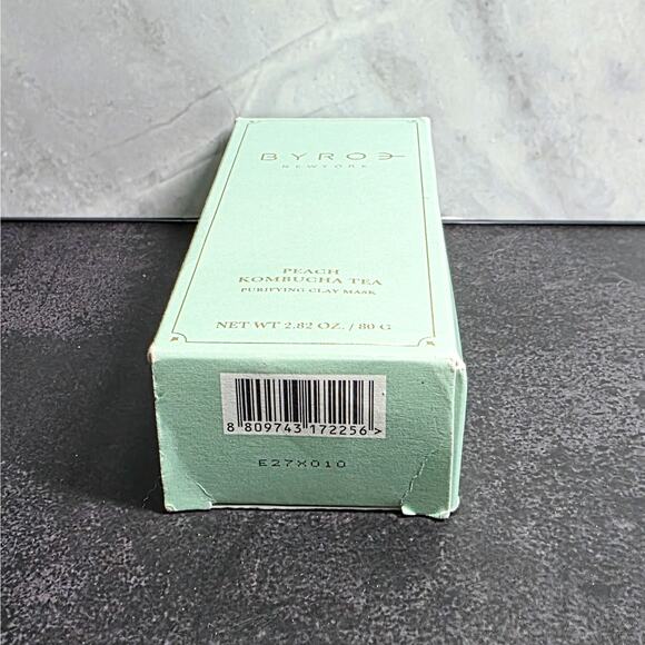 Byroe New Peach Kombucha Tea purifying clay mask full size 80 g - Picture 8 of 9